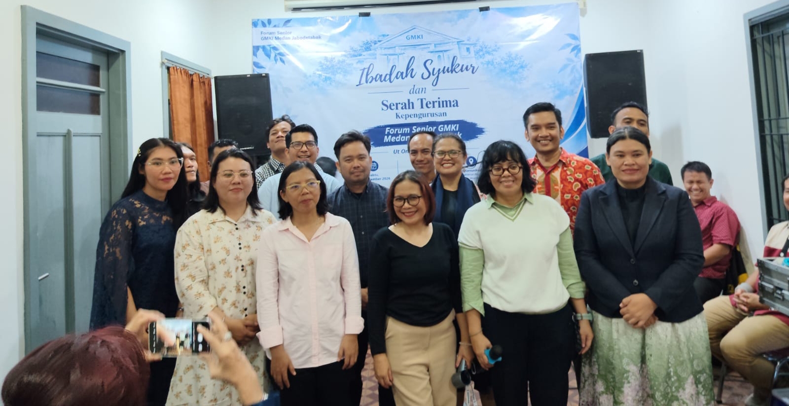 Forum Senior GMKI Medan Sejabodetabek Resmi Dilantik, Nenny Triana Purba Dorong Kolaborasi Lintas Generasi